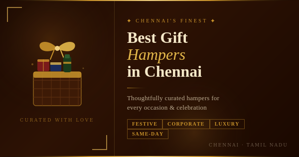 Best Custom Gift Hampers in Chennai for Every Occasion